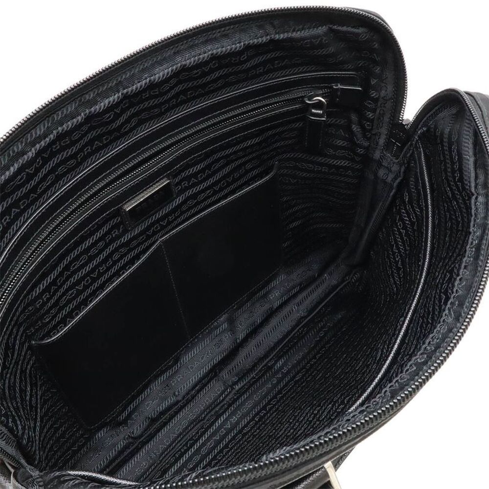 Prada Nylon Leather Briefcase - Picture 6 of 8